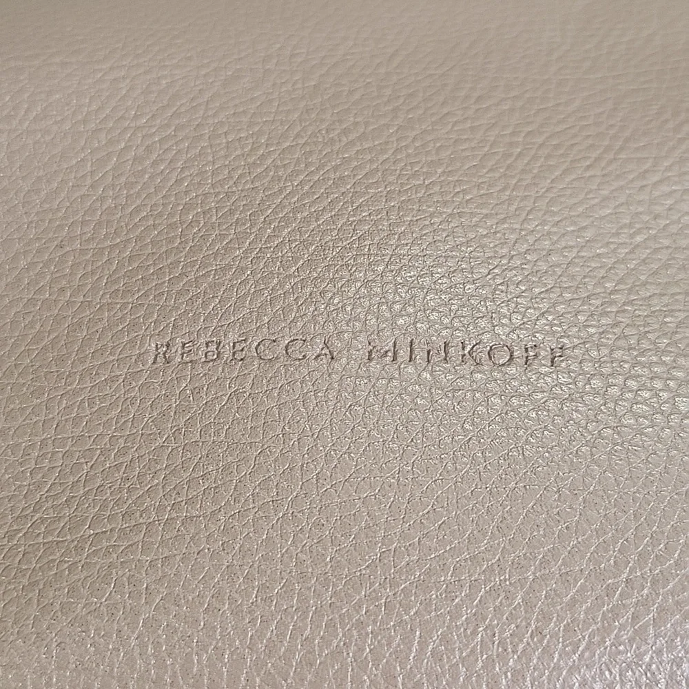 Rebecca Minkoff Elegant Brown Leather Tote Bag